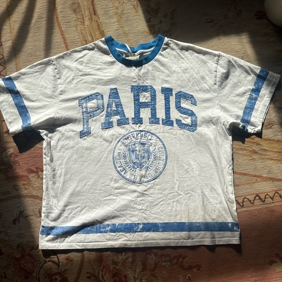 FREE PEOPLE Paris Tee, VEUC Size XL - Picture 1 of 6